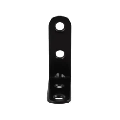 Diall Equerre De Fixation-4 Equerres de chaise Acier Noir l.14 x H.25 x P.25 mm