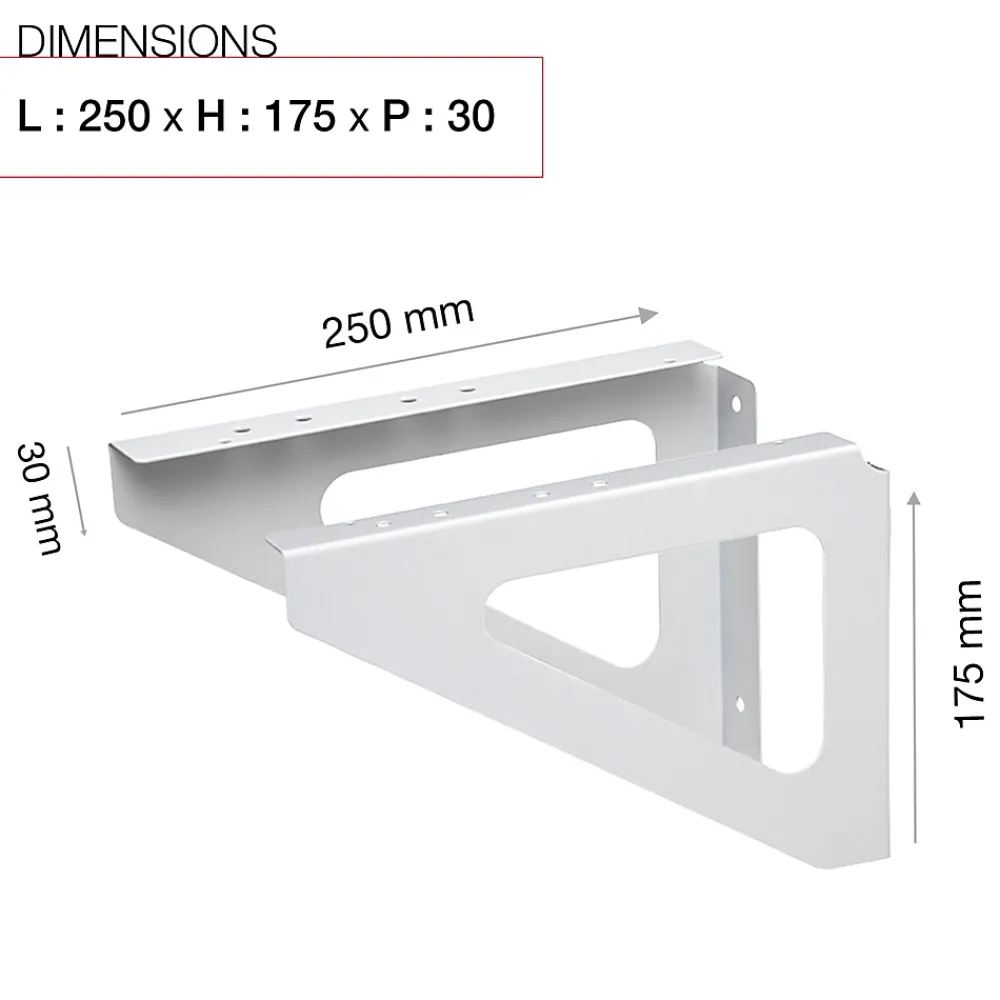 Renz Equerres murales Blanc crème mat RAL 9010M