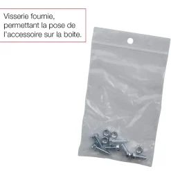 Renz Equerres murales Blanc neige brillant RAL 9016B
