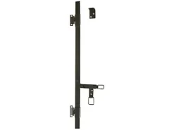Afbat Accessoire Pour Volet, Fenêtre Et Portail-Espagnolette plate complète acier noir h.1500 mm