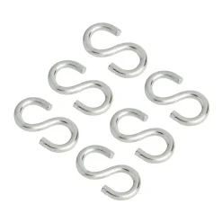 Diall Esse 25 mm Acier Argent vendu par 6 pièces