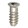Diall Vis D'Assemblage De Meuble-12 eurovis plates acier zingué Ø6,3 x l.13mm
