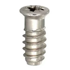 Diall Vis D'Assemblage De Meuble-12 eurovis plates acier zingué Ø6,3 x l.13mm