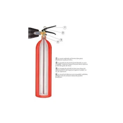 Jod1 Extincteur Et Couverture Anti-Feu|Détecteur De Fumée, Gaz Et Protection Incendie-Extincteur co2 2kg b nf homologué NF et normé CE-EN3