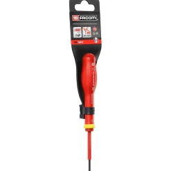 Facom Tournevis D'Électricien-Tournevis Protwist Plat 2,5 x 50 Isolé 1000 V - AT2.5X50VE
