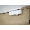Thirard Ferme-porte automatique hydraulique Design force 3, bras coulissant, blanc -