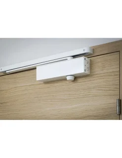 Thirard Ferme-Porte-Ferme-porte automatique hydraulique Design force 3, bras coulissant, argent -