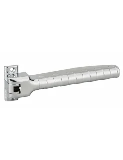 Thirard Ferme-porte automatique à l'équerre pour porte légère, anodisé argent -
