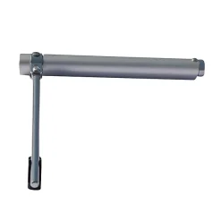 Diall Ferme-Porte-Ferme-porte à tige aluminium 28cm