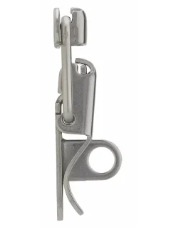 Thirard Fermeture à levier avec crochet cadenassable, inox, H.54mm, zingué -