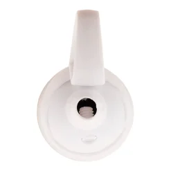 Zenitech Fiche Électrique-Fiche femelle anneau 1 prise 16A 2P+T - Blanc -