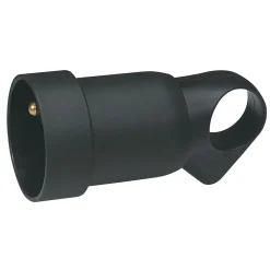 Legrand Fiche femelle 16A 2 P+T noir avec anneau