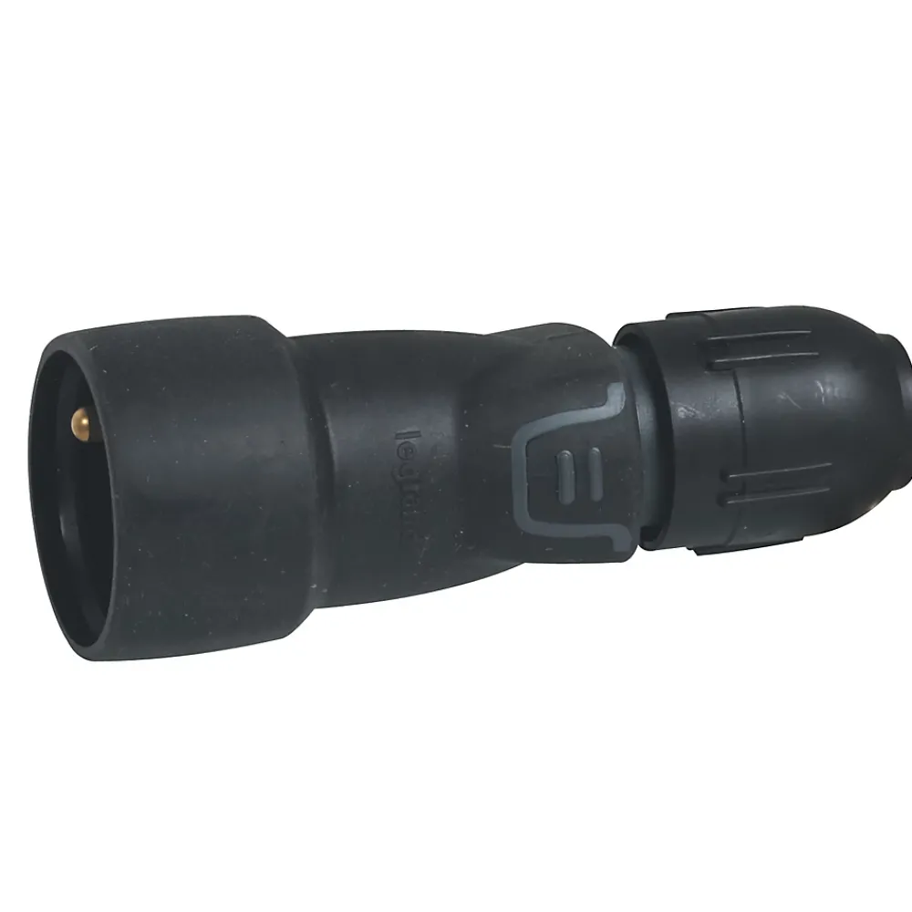 Legrand Fiche Électrique-Fiche femelle 16A 2 P+T noir lumineuse