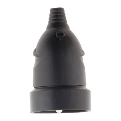 Zenitech Fiche femelle 16A 2P+T - Noir -