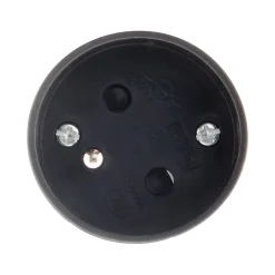 Zenitech Fiche femelle 16A 2P+T - Noir -