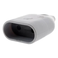 Zenitech Fiche Électrique-Fiche femelle 2P 6A - Gris -