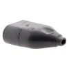 Zenitech Fiche femelle 2P 6A - Noir -