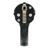 Zenitech Fiche Électrique-Fiche mâle 16A extraplate - Noire -