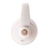 Zenitech Fiche mâle anneau -16A 2P+T - Blanc -