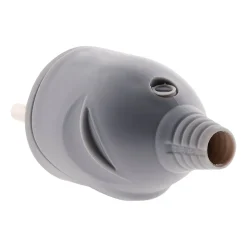 Zenitech Fiche mâle 16A 2P+T - Gris -
