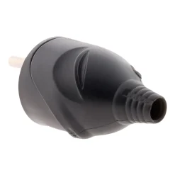 Zenitech Fiche mâle 16A 2P+T - Noir -