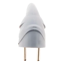 Zenitech Fiche mâle coudée 16A 2P+T - Gris -