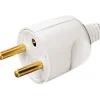 Lebenoid Fiche mâle droite 2P+T 16A IP40 Lébénoïd