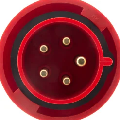 Zenitech Fiche Électrique-Fiche mâle IEC309 3P+N+T 16A -