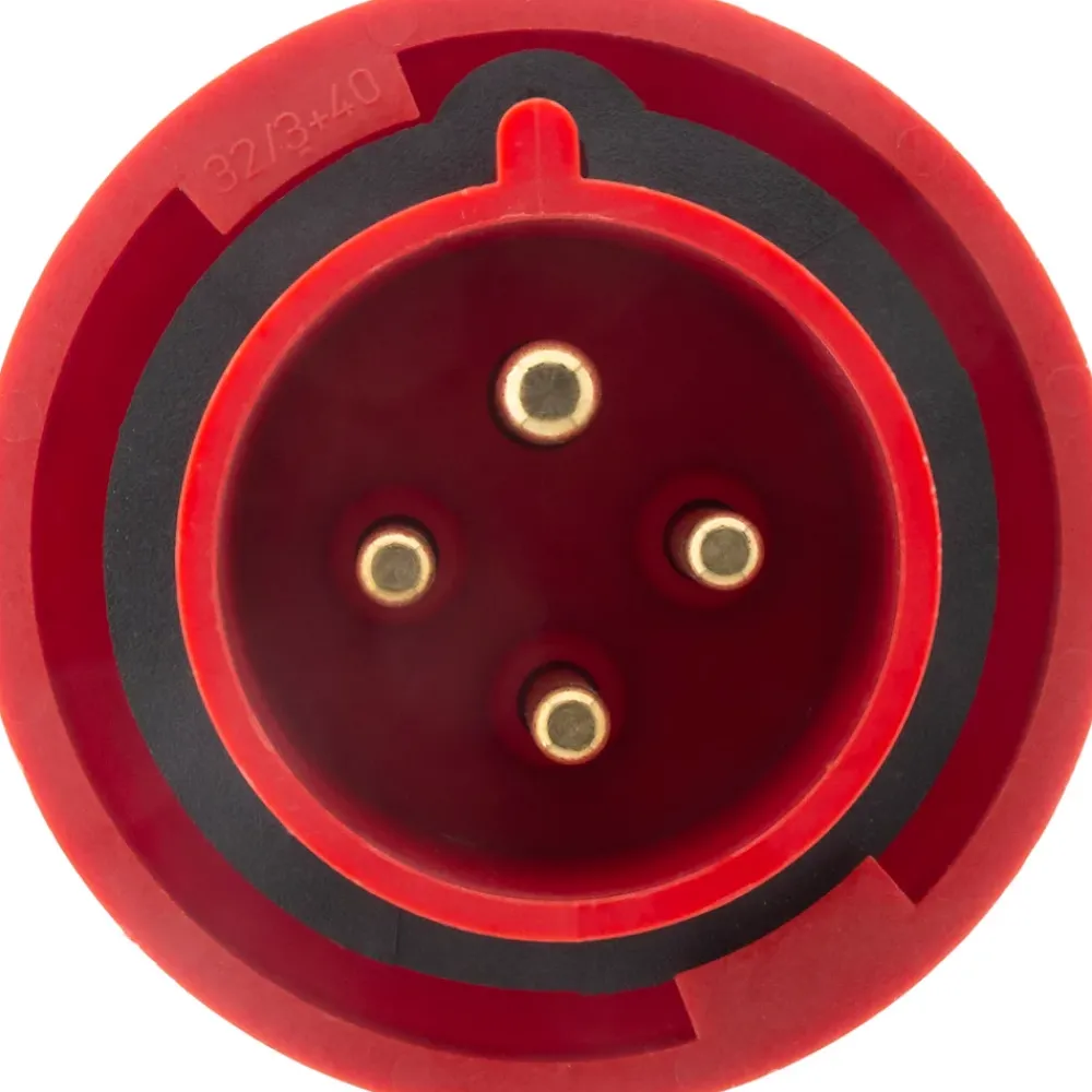 Zenitech Fiche Électrique-Fiche mâle IEC309 3P+T 32A -
