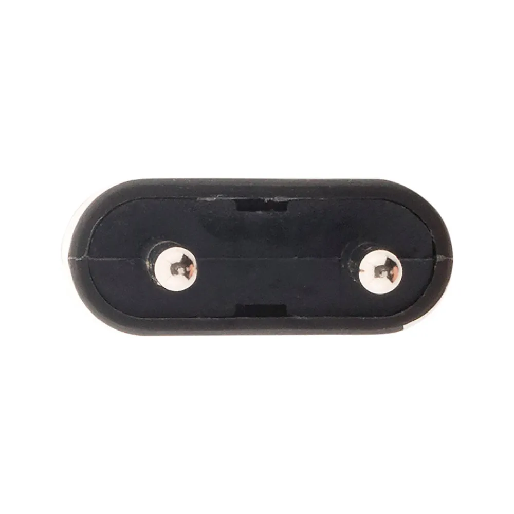Zenitech Fiche mâle 2P 6A - Noir -