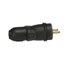 Legrand Fiche Électrique-Fiche mâle 2 ports avec terre noir l.124mm 16A