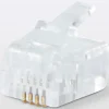 Blyss Fiche RJ11 mâle à câbler , lot de 6