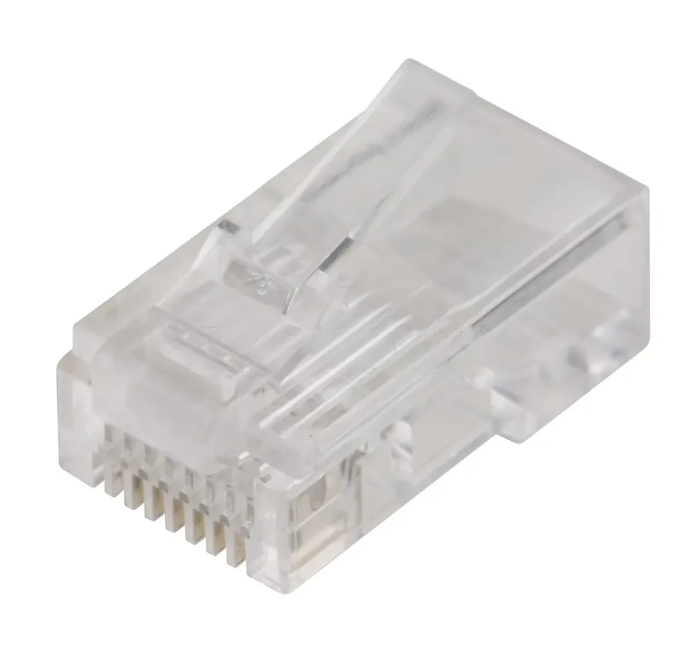 Blyss Câble Et Connectique De Téléphone Fixe-Fiche RJ45 mâle à câbler , lot de 4