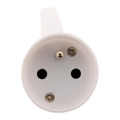 Zenitech 10 fiches femelles 2P+T blanc