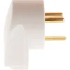 Zenitech 5 fiches mâles 20A coudées 2P+T