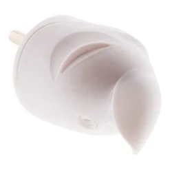 Zenitech 10 fiches mâles coudées 16A 2P+T blanc