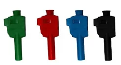 Zenitech Accessoire De Raccordement-4 fiches mâles de sécurité à raccord Rapide