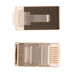 Zenitech Fiche Électrique-2 fiches RJ45 connexion réseau
