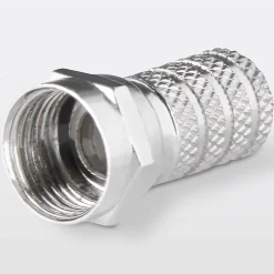 Diall Câble Et Connectique Tv-Fiche TV Mâle à câbler pour PF100/RG6 Blyss, lot de 2