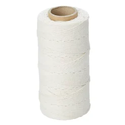 Diall Fil de coton blanc ø1.2 mm, 79 m