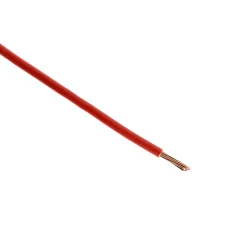 Zenitech Fil électrique H07V-R 6mm² rouge - 10m -