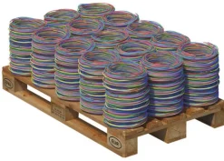 Nexans 3 fils 1,5mm² H07VU RO/BL/VJ couronne 5 m