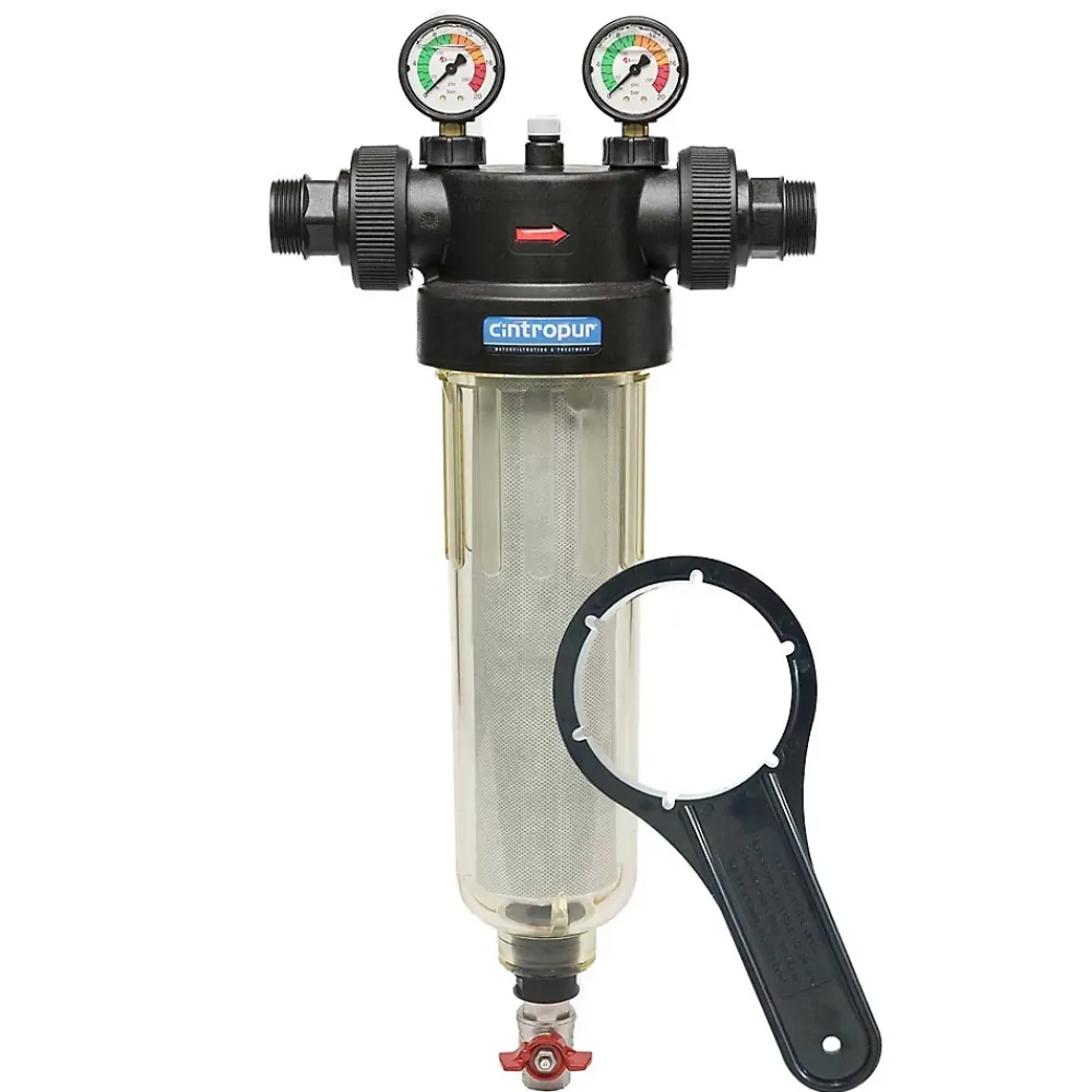 Cintropur Filtration Évier-Filtre Nw340 1"1/4 - Filtre à Sédiments 25 Microns