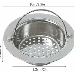 Deko Filtre evier Cuisine nettoyant Plug Trou Cheveux Catcher Évier Bouchons Bouchons évier de Cuisine Cuisine évier crépine 2pcs