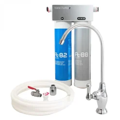 Toodo Filtre Sous évier Duo Ft82 Sédiments Et Ft88 Charbon Actif Argent