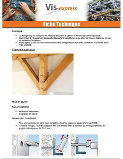 Fischer Goujon D'Ancrage-Ancrage FBN II 20X187 Filetée sur 90 Acier zingué - 1 pièce