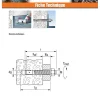 Fischer Goujon D'Ancrage-Ancrage FBN II 12X236 Filetée sur 189 Acier zingué - 20 pièces