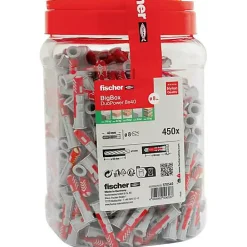 O91 Cheville À Frapper-fischer DuoPower BigBox 8 x 40 mm - 450 chevilles universelles