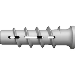 O91 Fischer FTP K6 Cheville pour béton cellulaire 50 mm, jeu de 4 + ProfiBit PH3