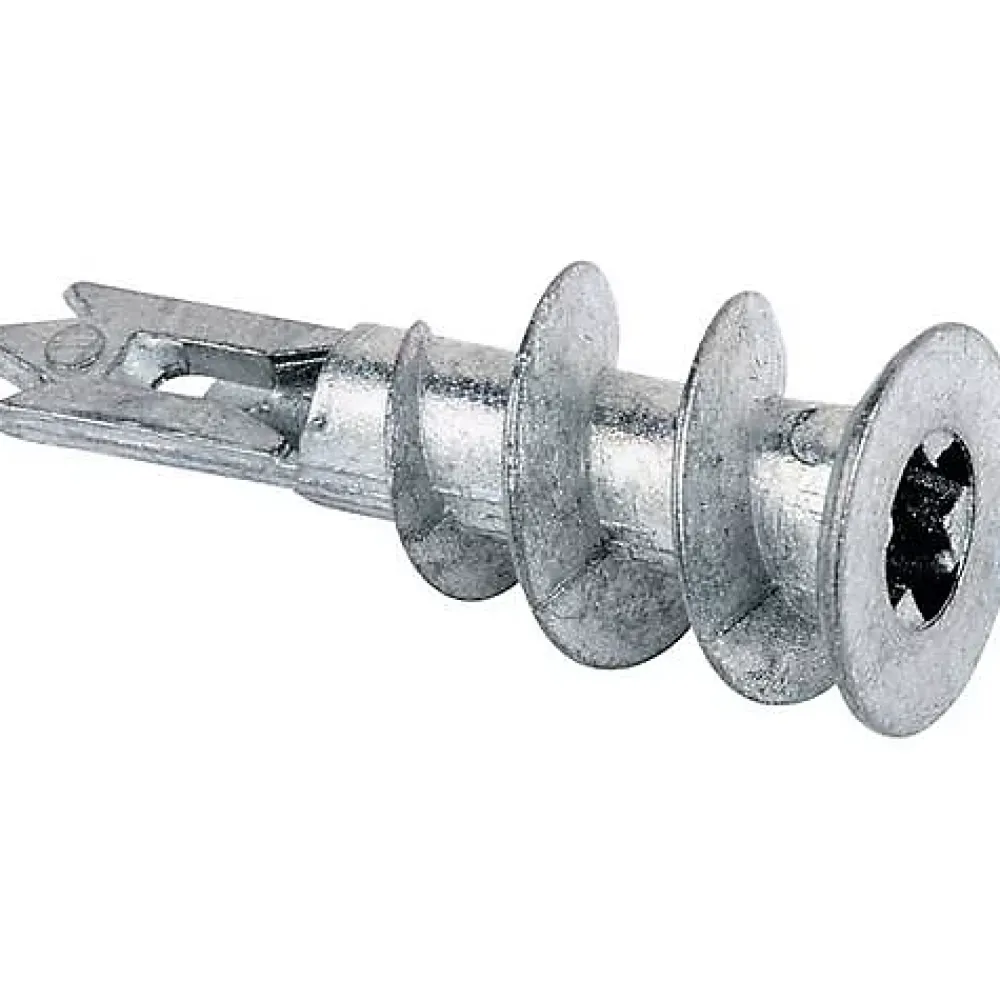 O91 Cheville Pour Plaque De Plâtre-Fischer GKM Chevilles pour placoplâtre en métal 31 mm - boîte de 100